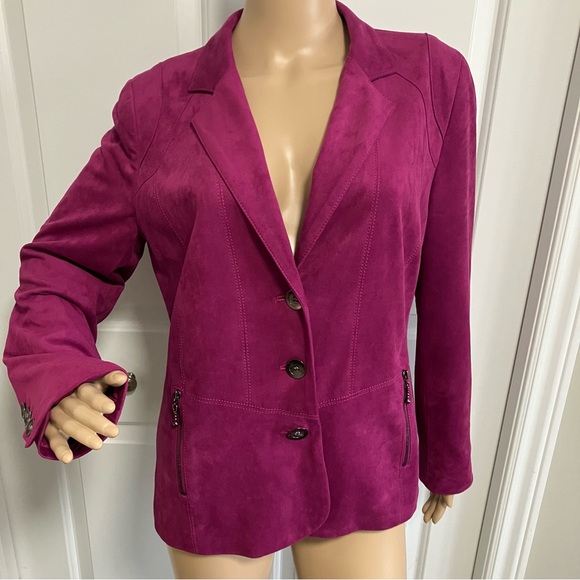 NWOT | Fuchsia Blazer with pockets - Picture 1 of 10